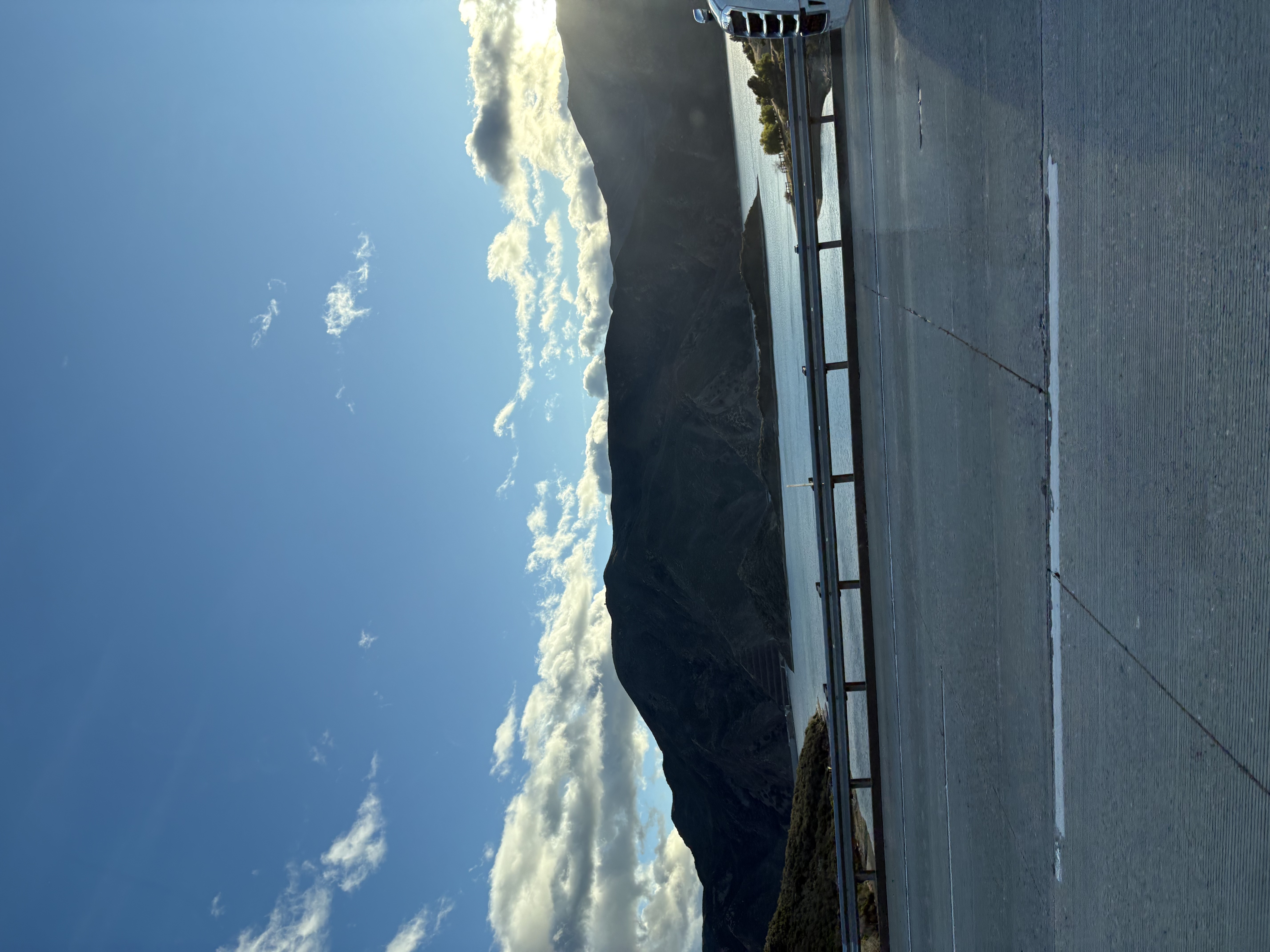 Pretty view on the way to LA